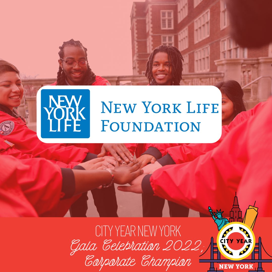 On May 19 we are honoring @newyorklife foundation's commitment to City Year across the country and in NYC-- join us to celebrate their philanthropic commitments past, present, and future! #cynygala #ilovecyny #NYLFoundation secure.qgiv.com/for/nycfy2gal/…