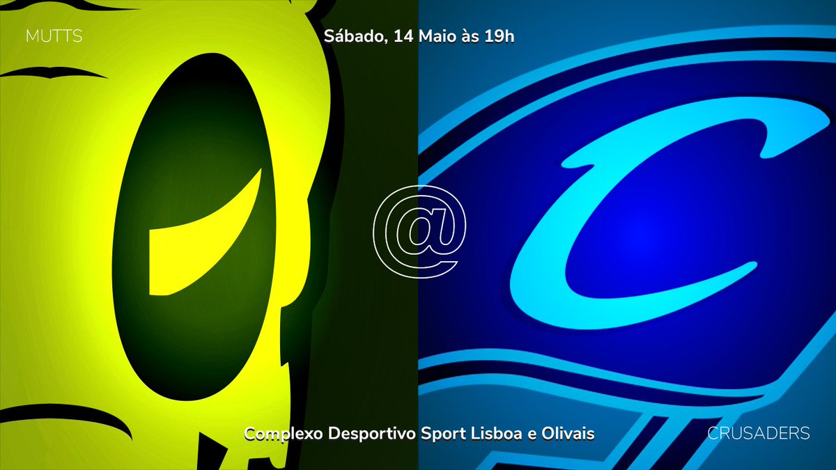 Maia_Mutts's tweet photo. PLAYOFFS
Próximo Sábado em Lisboa às 19h, Mutts  @ Crusaders no Complexo Desportivo Sport Lisboa e Olivais
#hardwork #noexcuses #mutts 
@muttscfa
@camara_municipal_da_maia
@maiacidadedodesporto
@lopes_viagens @1936.real.estate
@girassol_loja_de_flores
@fpfutebolamericano https://t.co/q6cwqnFqc3
