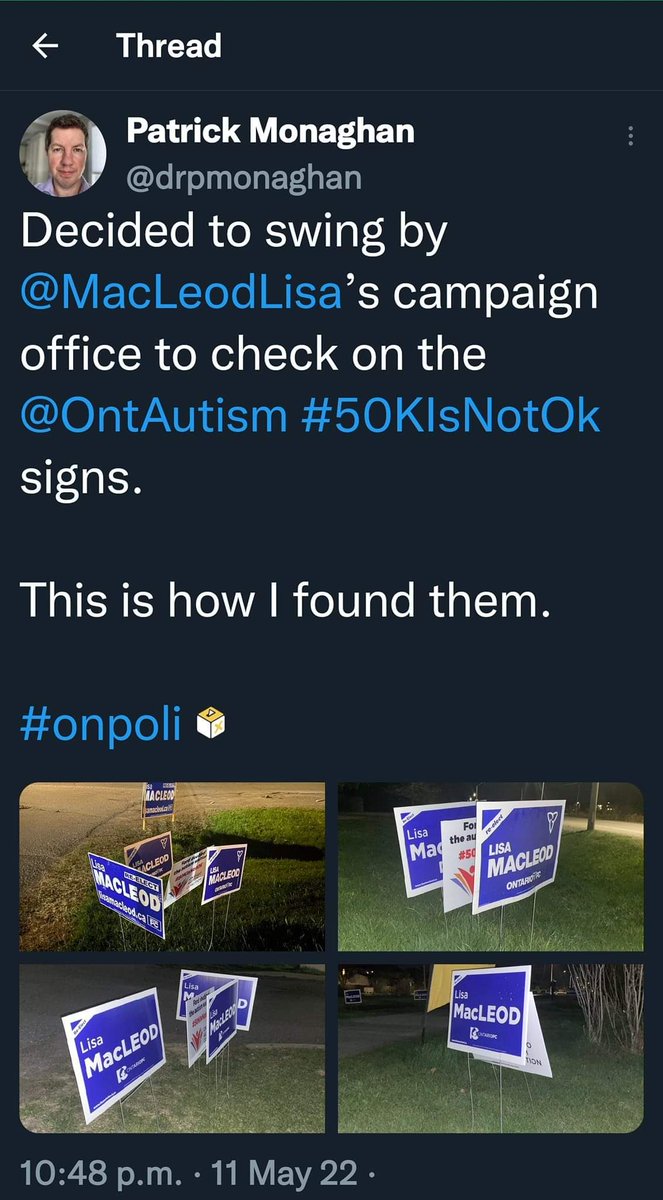 FougIsCorrupted's tweet photo. Shame on all of you by supporting this monster! #AutismDoesntEndAtFord #NeedsBasedTherapy #WereAreStillHere #50KIsNotOk #VoteLisaOut #VoteThemAllOut2022 #VoteFordOut2022 https://t.co/tkPEhyyann