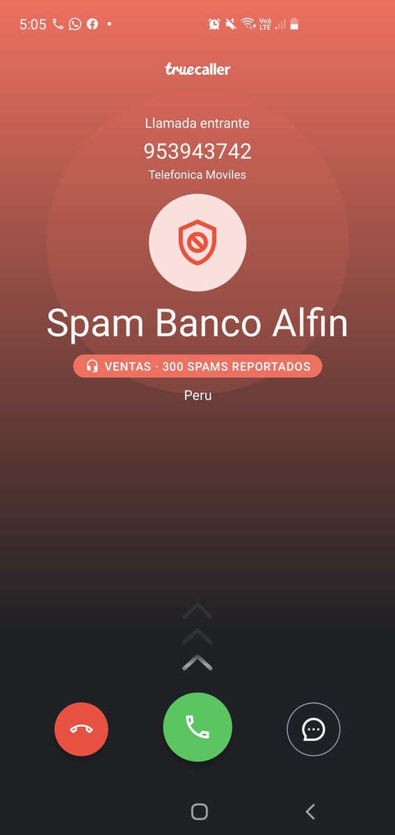 malauramarquez's tweet photo. No entra ninguna llamada luego del #temblor pero si el Spam 😤 https://t.co/YKBbrkdVei