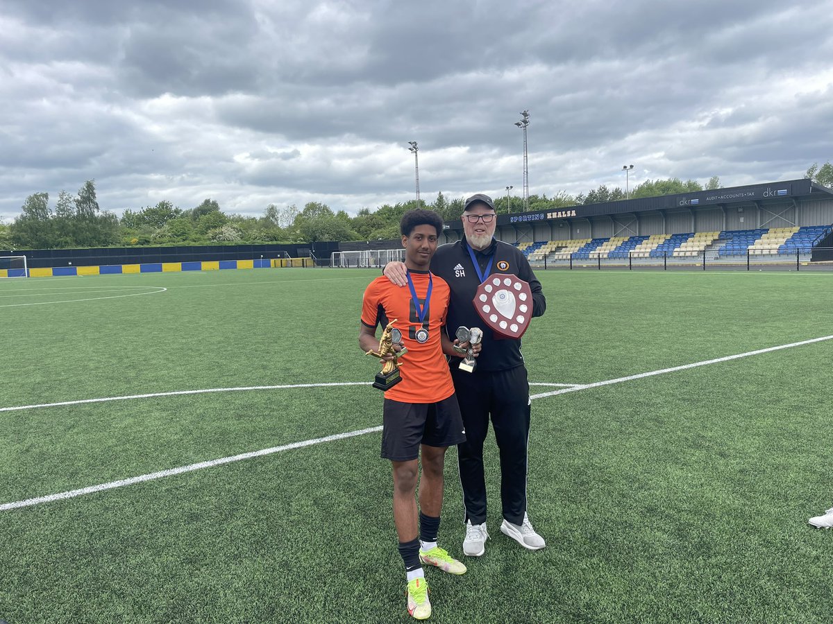 ROFCAcademy's tweet image. Well done Tyreiss hall league’s leading goal scorer 👍⚽️