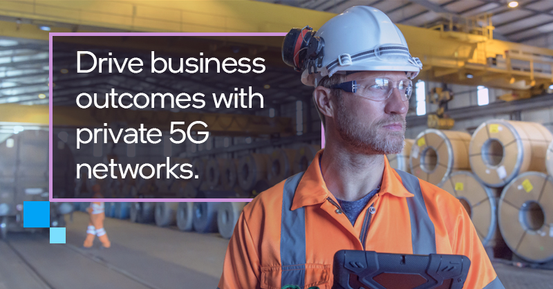 Intel5GNetworks's tweet photo. We develop our network technology solutions for the vertical demands of both today's and tomorrow's private #5G networks. Listen to @CarolineChan5G and partners discuss case studies that show the business value of private network implementation. #IntelON