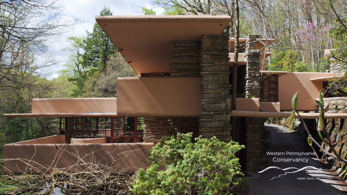 Fallingwater's tweet photo. Can't make it to Fallingwater? We're happy to bring #Fallingwater to you. Personalize your virtual space with beautiful photos of the house by downloading these free Fallingwater #virtualbackgrounds: https://t.co/Akw4F8Kqf8.
#virtuallythere #zoombackground #zoom https://t.co/AEzGtE4nh1