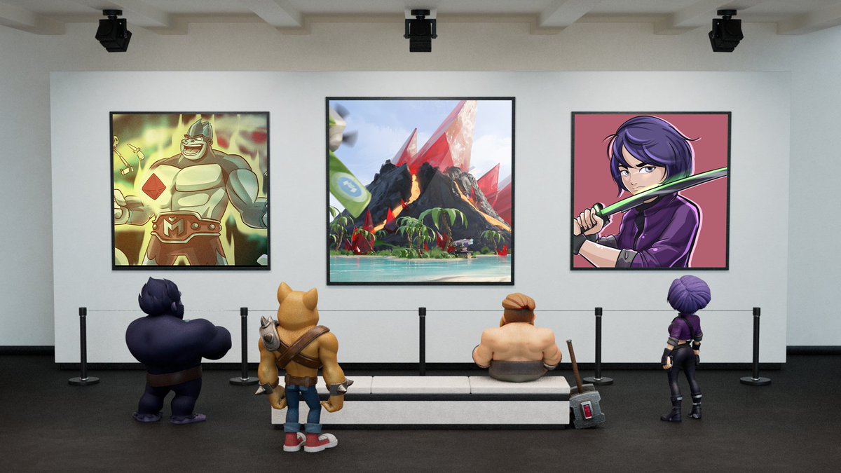 Introducing - The Official Mavia Art Gallery 🎨

A custom-built web app, showcasing concept art, graphics, illustrations, memes and more. 

The gallery will include thousands of art pieces created by <a href="/SkriceStudios/">Skrice Studios</a> and the Mavia community alike.

Grand opening in a few weeks!