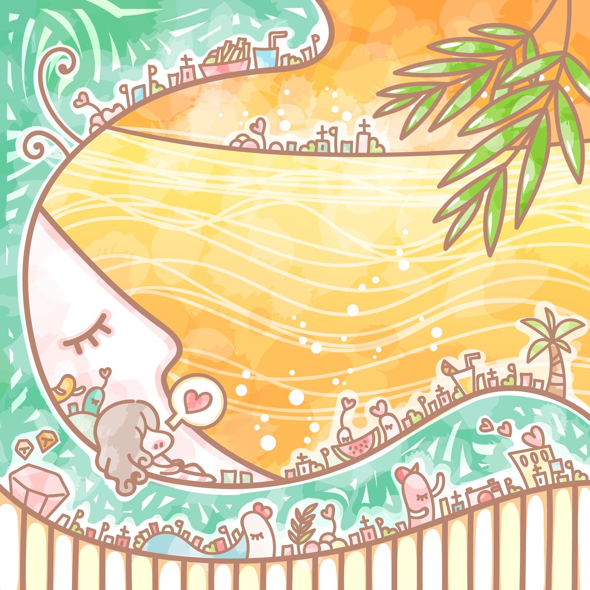 [ Paradise #01 ]
진짜 쉼은 나의 시선이 향하는 곳에서 온다.
같은 곳을 바라본다.
그게 나에게 진짜 평안이고 거기가 진짜 나의 파라다이스야..❤️
#NFTs #NFTcommunity #rhythmicalNFT  #NFTOPIA

NFTopia 에 민팅된 작품입니다..!
nftopia.gallery/nft/Qmesrj6Wc6…