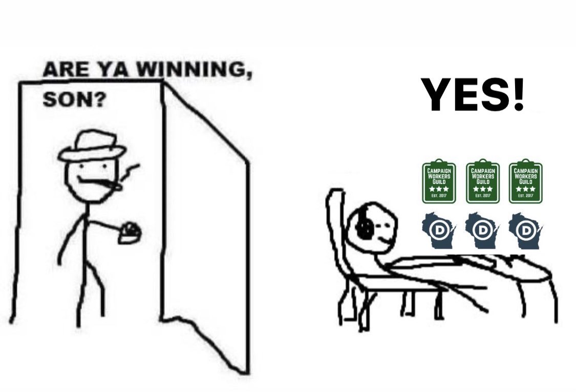 WisDems Organizing Union tweet media