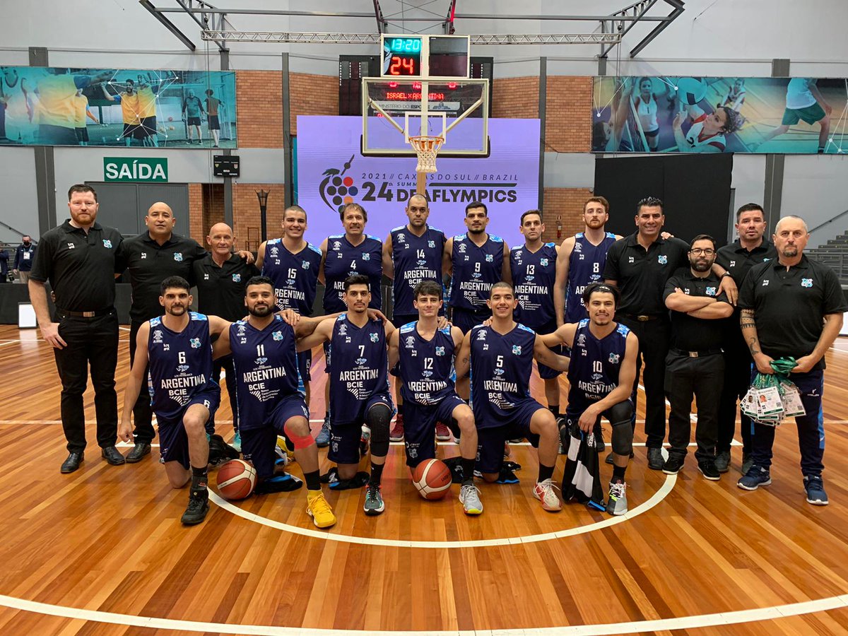 FABSargentina's tweet photo. ¡Los Topos quintos en las Sordolimpiadas 2022!

✔️ Argentina 87-77 Lituania 

🙌  Gran partido de todo el equipo para consolidar el quinto puesto logrado en Turquía 🎉

@CADES_Argentina
Finca Los Veteranos
Ja Miners
@BCIE_Org
IFK Argentina https://t.co/o1WpmeQMm5