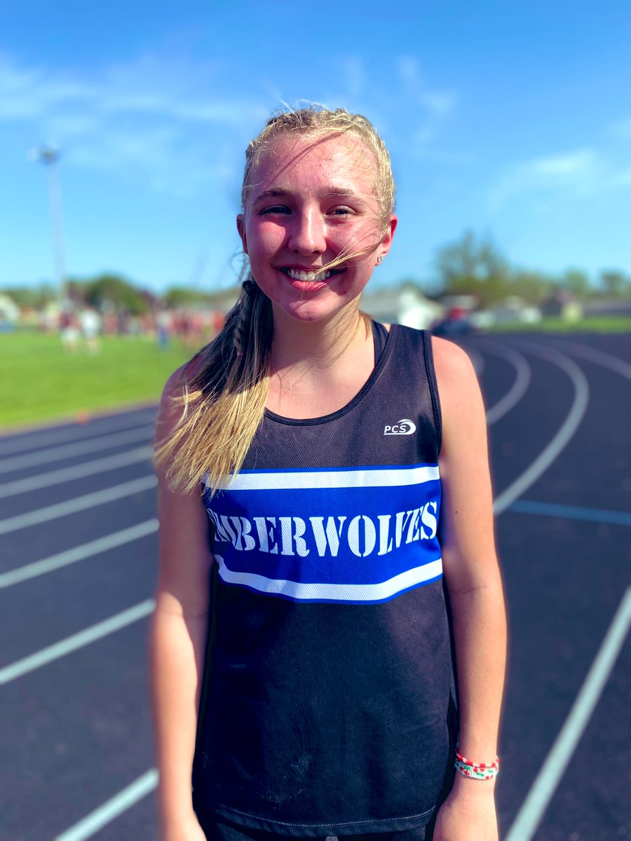 🟦⬛️ CONGRATULATIONS to #emwolves Cameran Jansky punching her ticket to the state track and field meet in the 800M. 🟦⬛️

🎟 #burkebound | <a href="/emwolves/">Exeter-Milligan</a>