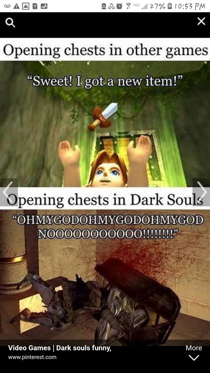 MichaelMackert's tweet photo. Some good Dark Souls humor. This is true #DarkSoulsRemastered #DarkSouls3 https://t.co/HJ0hJAcHAd