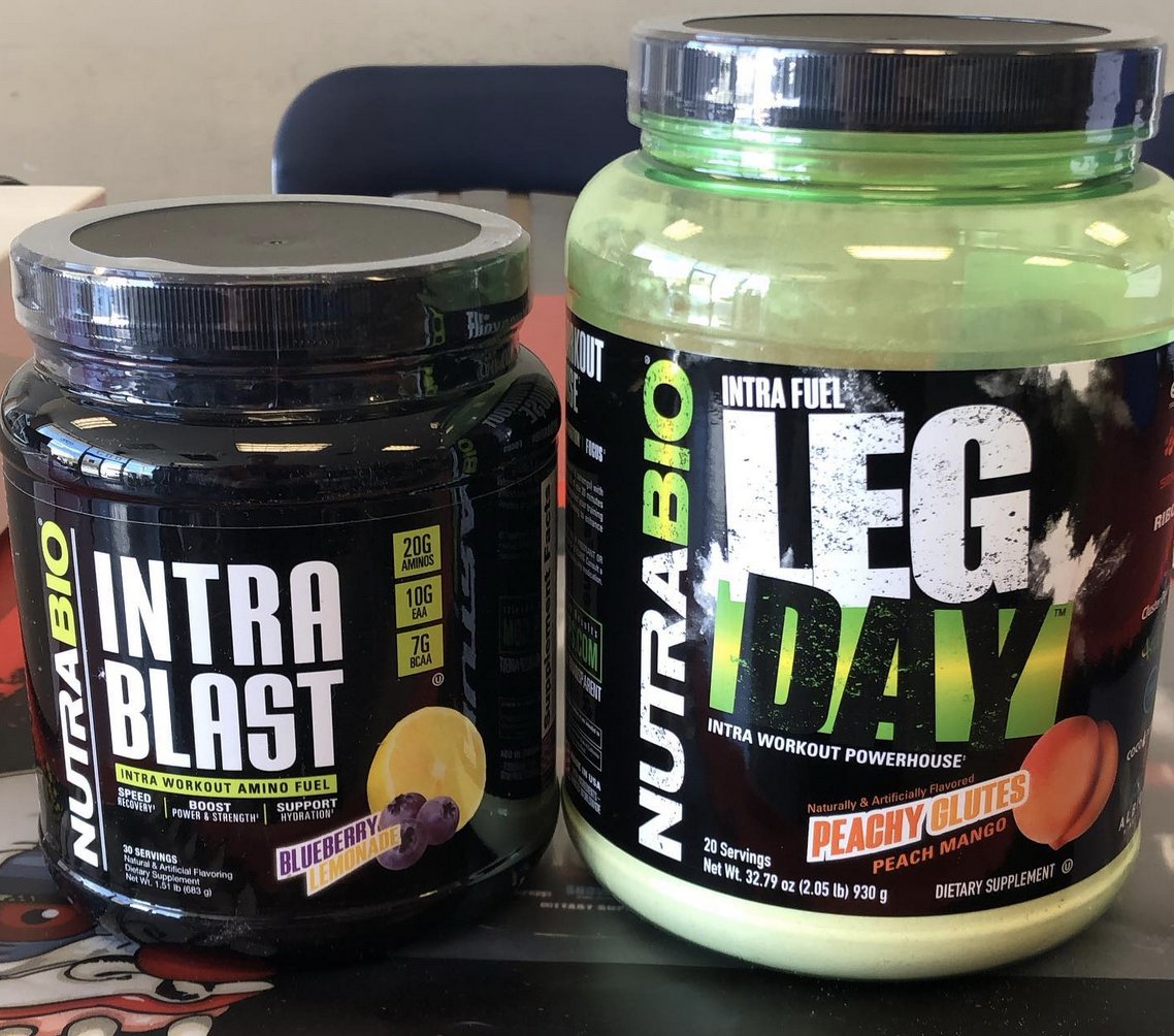 Come in the shop and check out these new flavors from <a href="/NutraBio/">NutraBio</a> - Peachy Glutes Leg Day and Blueberry Lemonade Intrablast.  Recovery never tasted so good!! #cyclicdextrin #amino #workoutrecovery #endurance