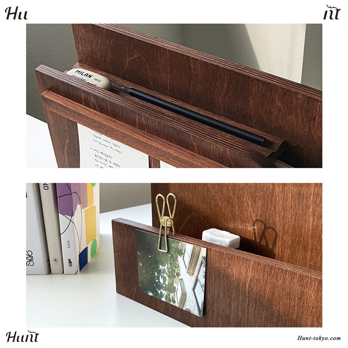 Hunt_Store's tweet photo. woothic Memo Organizer L 

デスク周りの収納に特化したインテリア
メモオーガナイザーLでデスク周りをスマートに。
小さなメモを大切に保管するという役割りも持っています

#woothic #HuntTokyo #デスク収納 #デスク周り #メモ #収納する #掃除 #綺麗なデスク #オフィス家具 https://t.co/GrzoJQkRjs