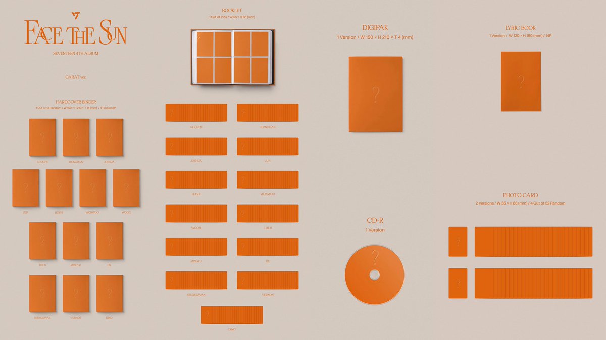 deepvoice1761's tweet photo. PRE ORDER ALBUM SEVENTEEN FACE THE SUN (CARAT VER.)

Web Ktown4u
🌸random (pilih sesuai prioritas)
160k/album
DP 50k/album

✅INC EMS TAX
Dengan est berat album 300gr

Close PO 21 Mei 2022
📍Dom Tangsel

Form order https://t.co/62Tlj7EU9o https://t.co/prUbiv6TwL