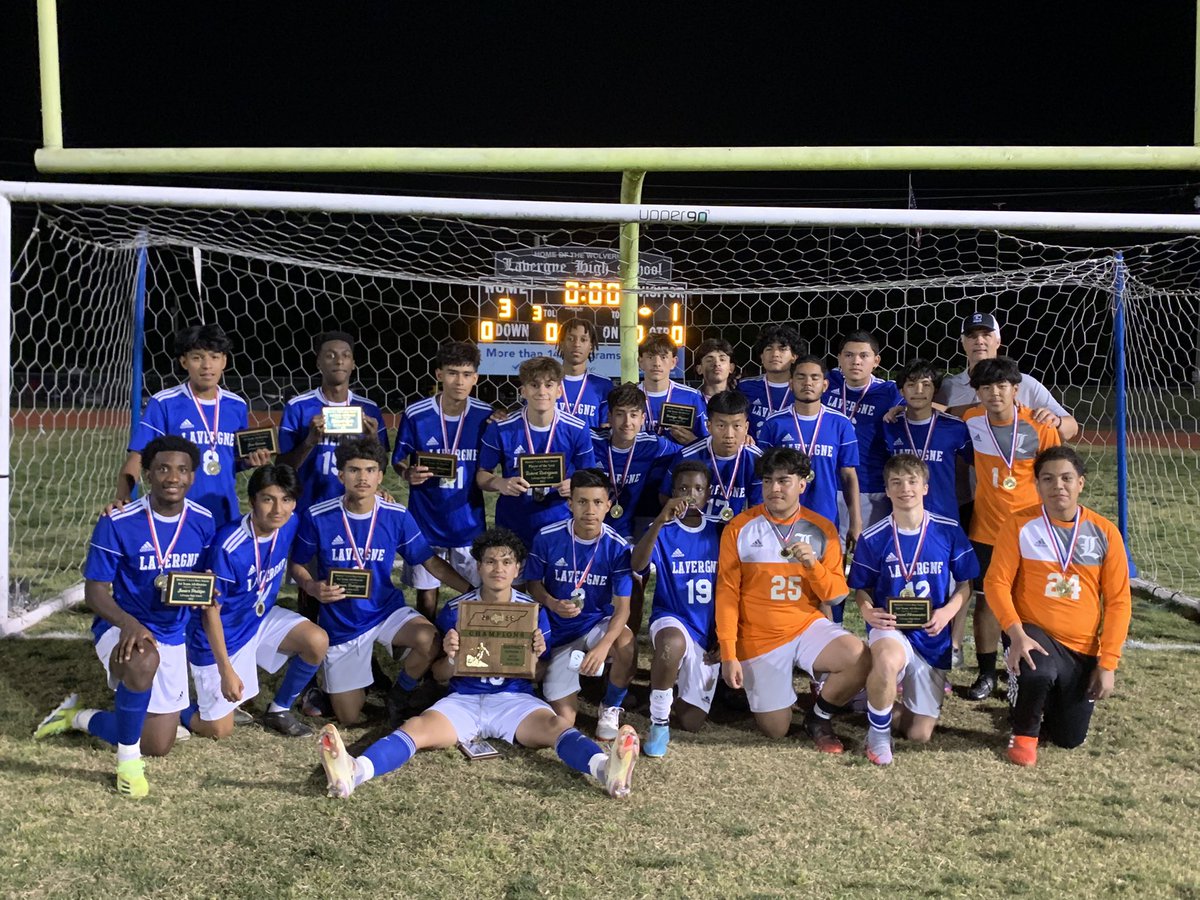 LHS_BoysSoccer's tweet photo. DISTRICT CHAMPS ! 
Hard fought win vs an always quality Smyrna team 3-1 https://t.co/HDKxbsA5Id
