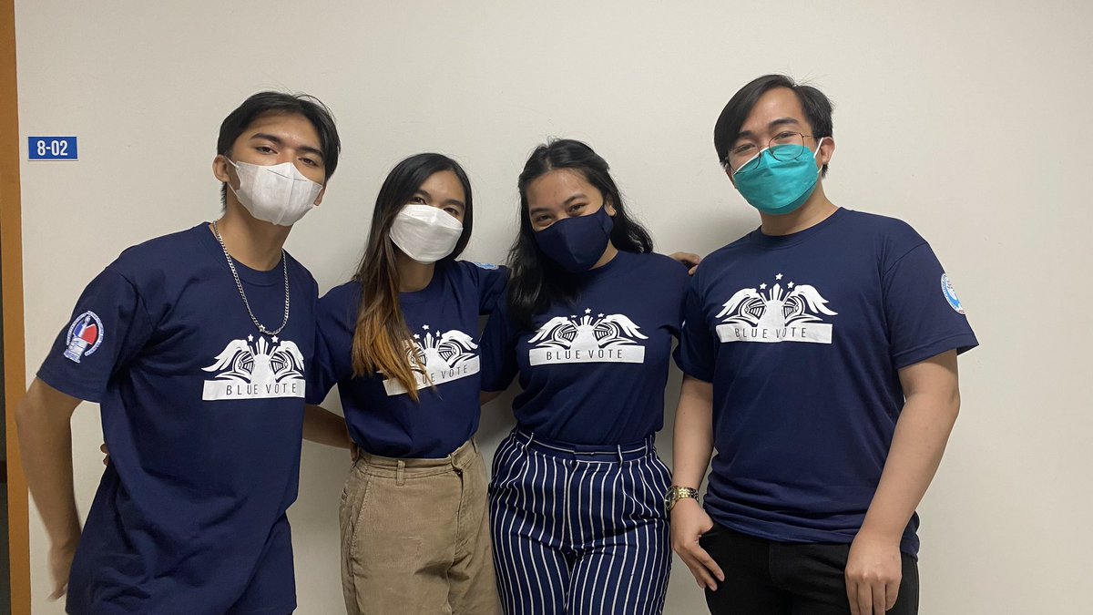 AdDUBlueVote's tweet photo. Heads up, volunteers! 📣

In appreciation of your noble efforts during the elections, we proudly present to you the OFFICIAL ADDU BLUE VOTE SHIRT!

You can claim them in the 8th floor of the CCFC Building, AdDU, until 12 NN today. 💙 https://t.co/97u3SKUbiM