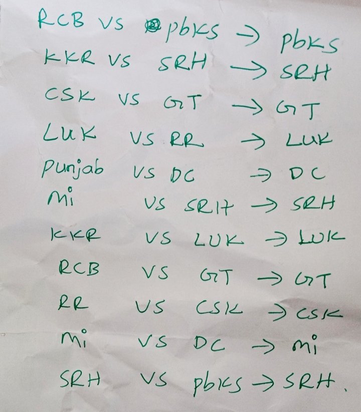 fc_sunrisers's tweet photo. Ee results 100% Vaste conform @SunRisers playoffs ki pothundi 😍
#SRH #OrangeBytes #ReadyToRise #OrangeArmy @rajasthanroyals  @RCBTweets @LucknowIPL @mipaltan @gujarat_titans @PunjabKingsIPL  @KKRiders @ChennaiIPL @DelhiCapitals  #IPL2022 https://t.co/ajIawnYO7M