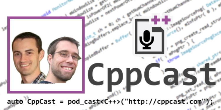 CppCast tweet media