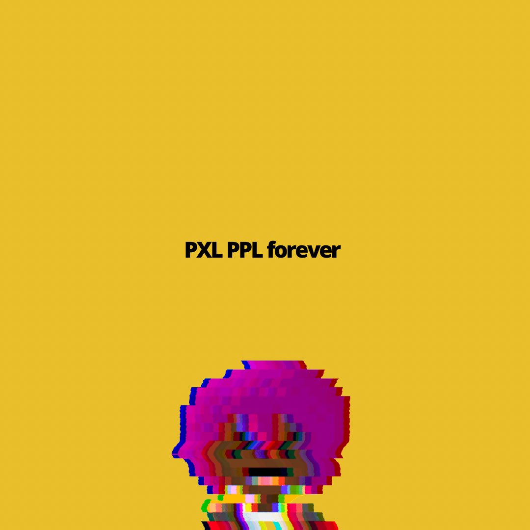 pxl_ppls's tweet photo. Still here. Forever means forever. https://t.co/qP5Ae9QBs9