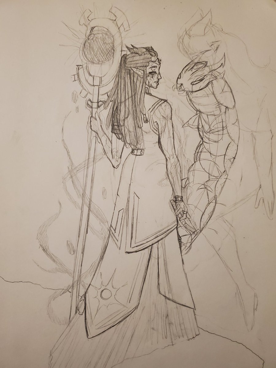 AsmrSewing's tweet photo. #thedragonprince #aaravos #OC #sunfireelf https://t.co/83Rcw1TFIs