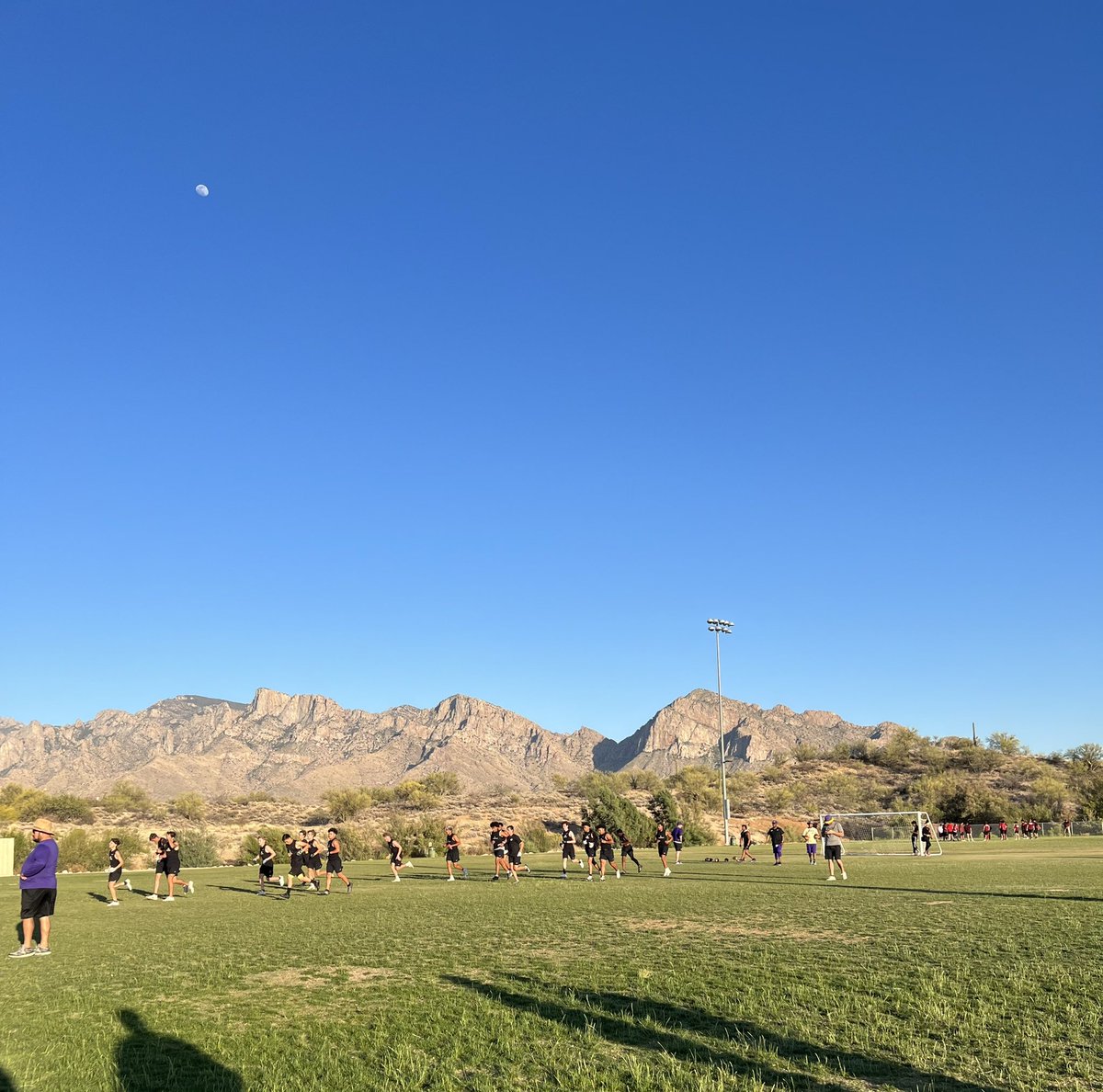 The scene from the showcase! Great players and a great view! #BEARRAID #EarnYourCARD 🐻🏔