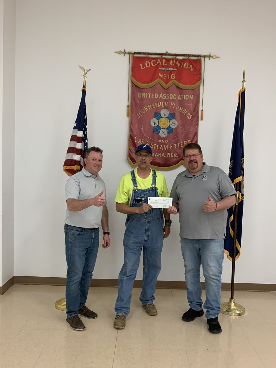 JeffShudak's tweet photo. Was endorsed today by the local union I truly love! I have been a proud member for 15 years! Pottawattamie County Board of Supervisors need my help, and my brothers and sisters are helping this be possible! It’s time we flood our local boards with working folks! #UA #THEONLYVOTE https://t.co/zzNwAl0rpg