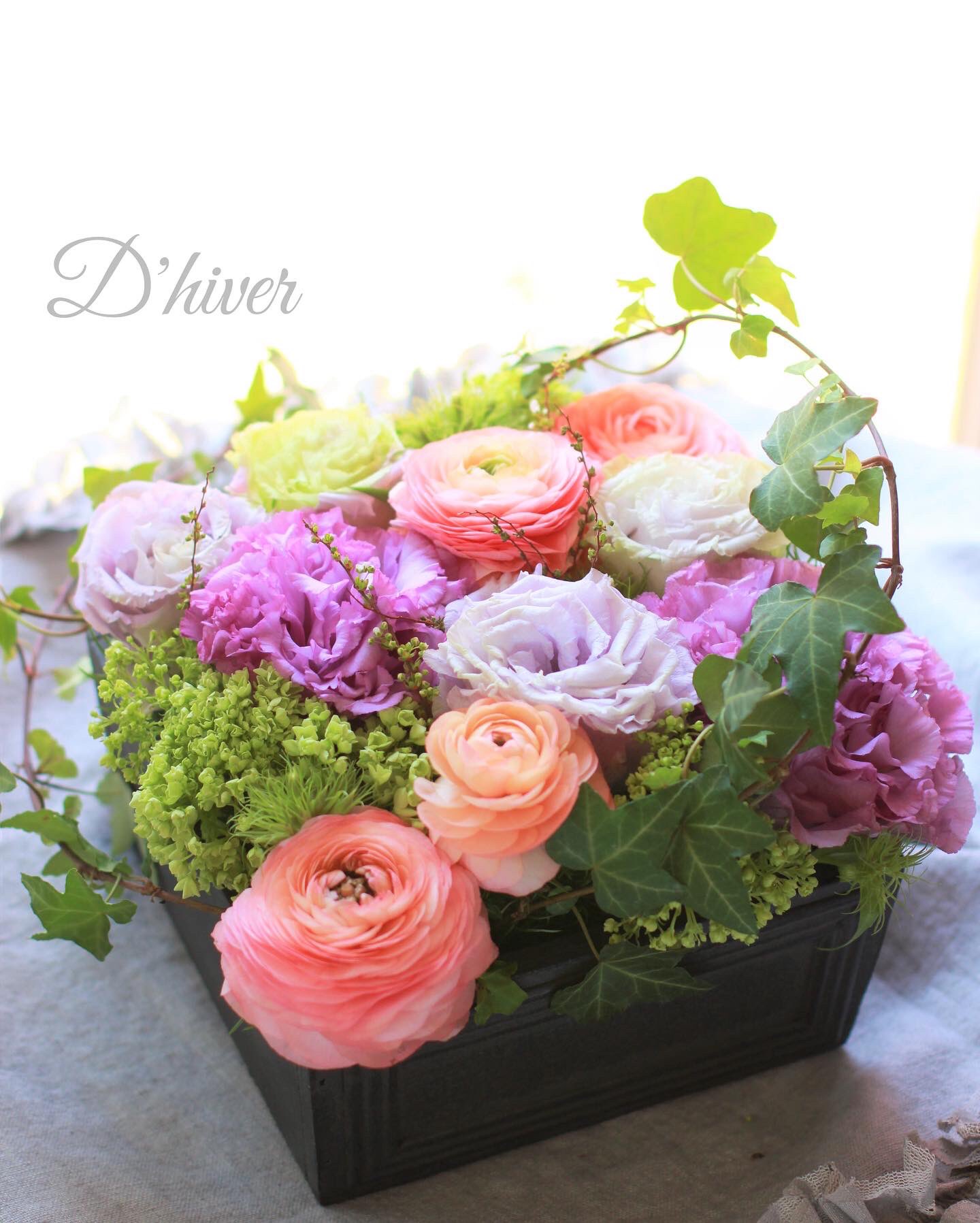 フランス パリスタイルフラワースクール ディヴェール ディベール Dhiver Fleur Twitter