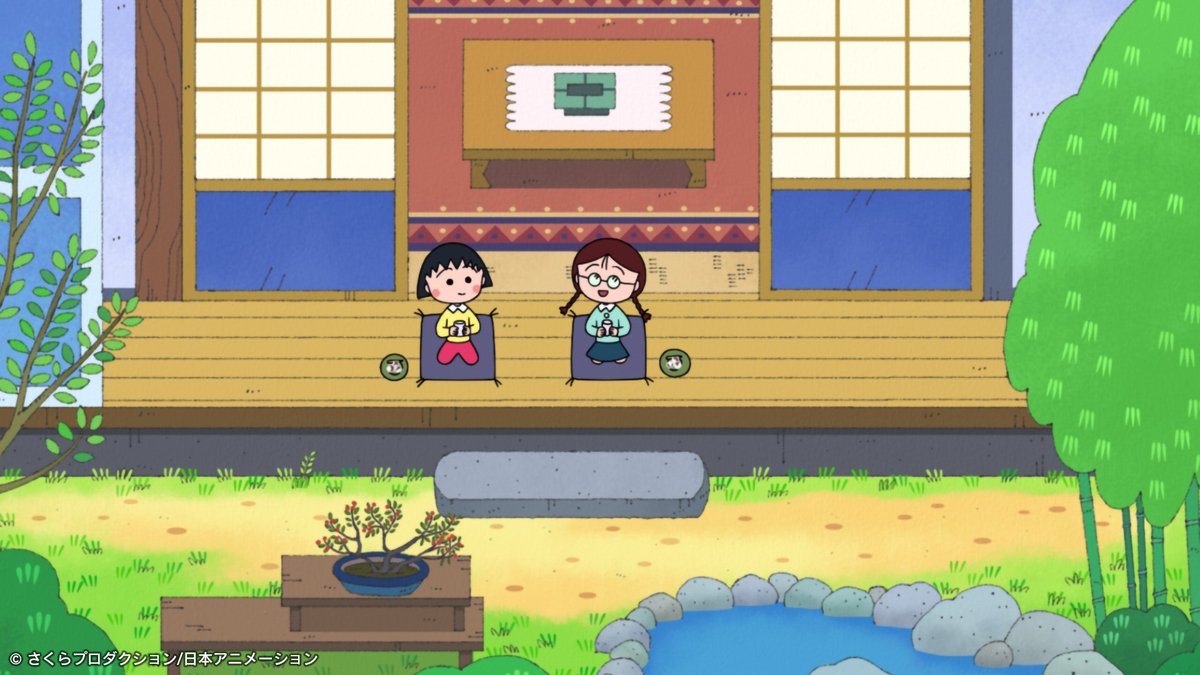 fujitv's tweet photo. ⏰このあと午後6時～放送⏰
『ちびまる子ちゃん』

＼放送1500回記念！4週連続原作まつり！／

🌷「お茶の味にうるさい」の巻
🌷「ゆううつな参観日」の巻

@tweet_maruko
https://t.co/SdlXrYiAZu https://t.co/hto4eOCF2W