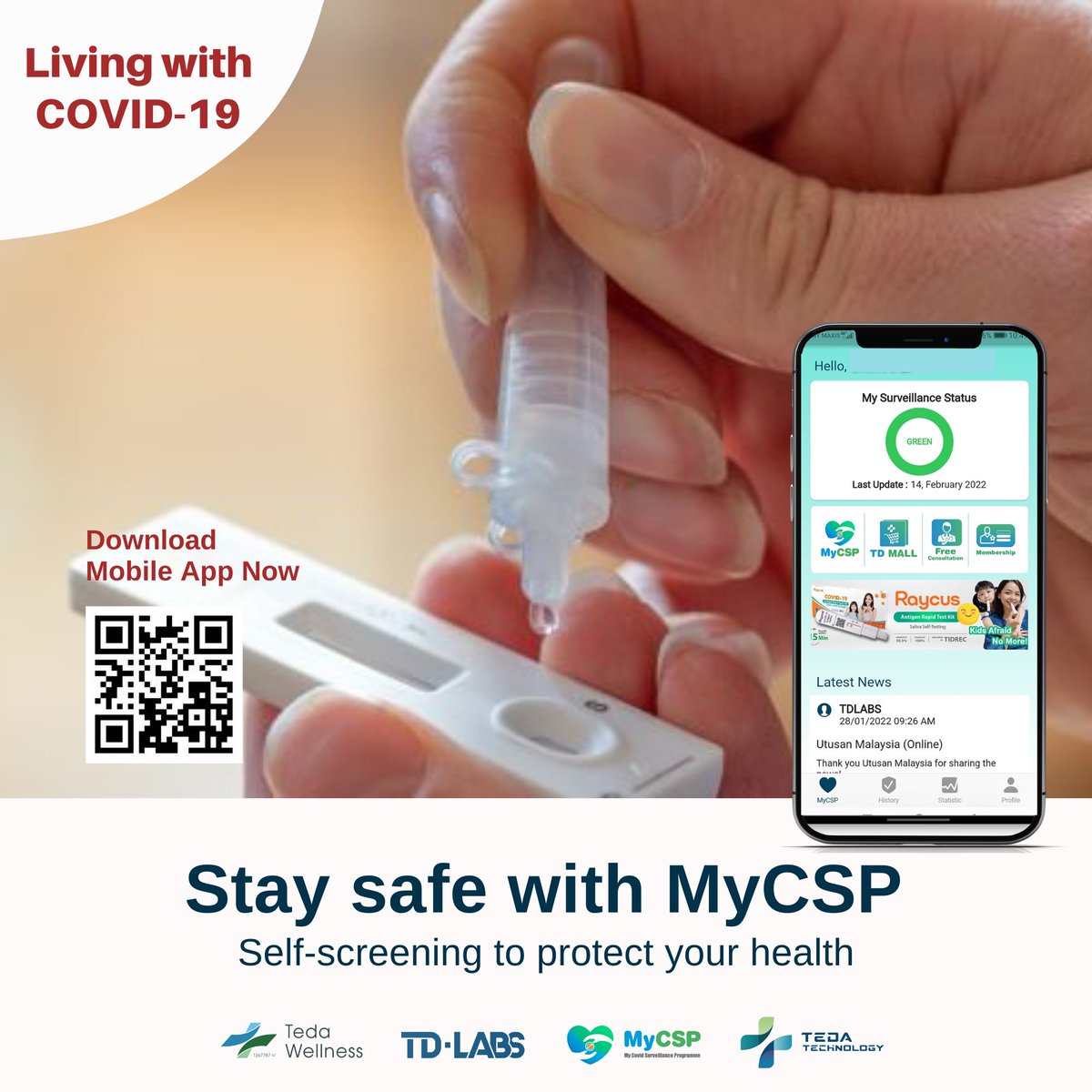 teda_wellness's tweet photo. 👉The word "endemic" doesn't mean that COVID-19 will come to a natural end; we will have to learn to live with the disease. Living with COVID-19 is an entirely new way of life and we should always practise self-care on a regular basis 🤗 
Lindung diri, lindung semua! https://t.co/itXv9O6eVB