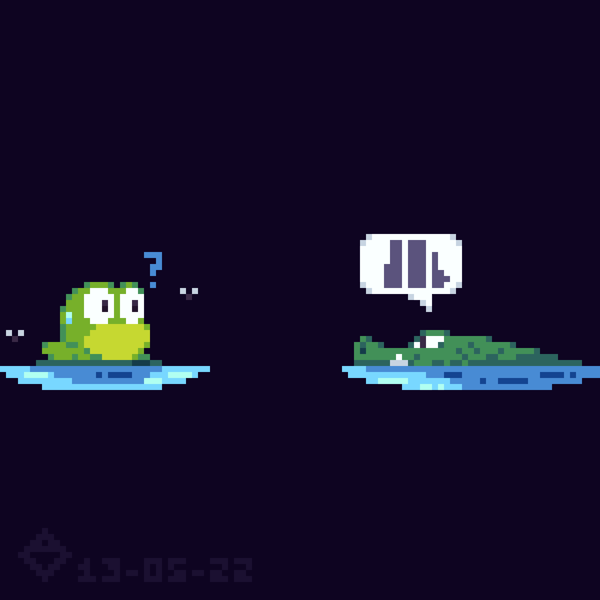 iJustAlex_'s tweet photo. Frog Slices 😈

@Pixel_Dailies #slice #pixel_dailies #pixelart https://t.co/wmoZIxwcLH