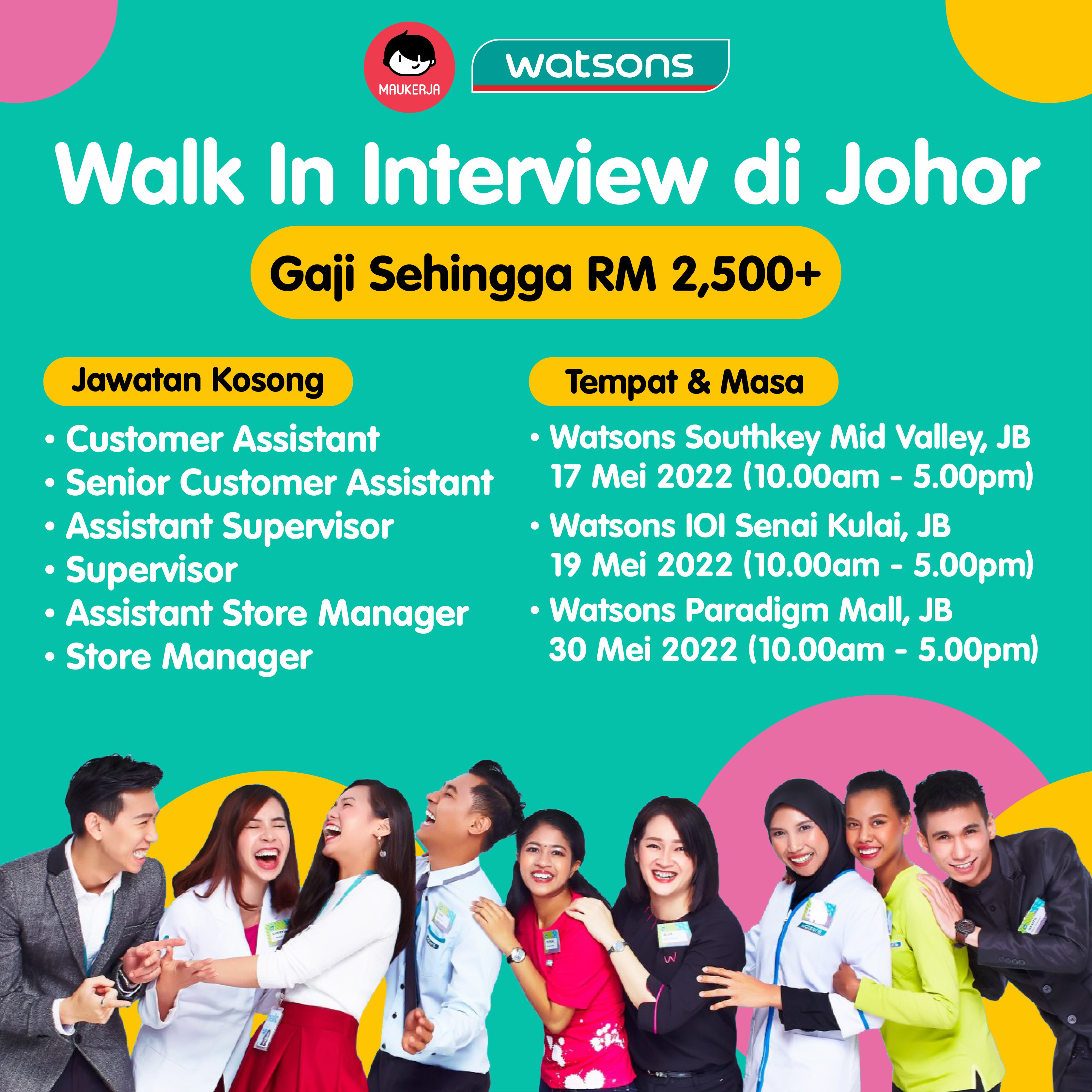 mau kerja johor