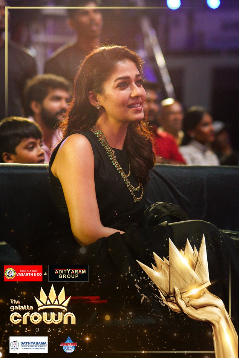 Team_Nayanthara's tweet photo. #TheGalattaCrown2022 💫

#Nayanthara https://t.co/bPU8OfHOpm