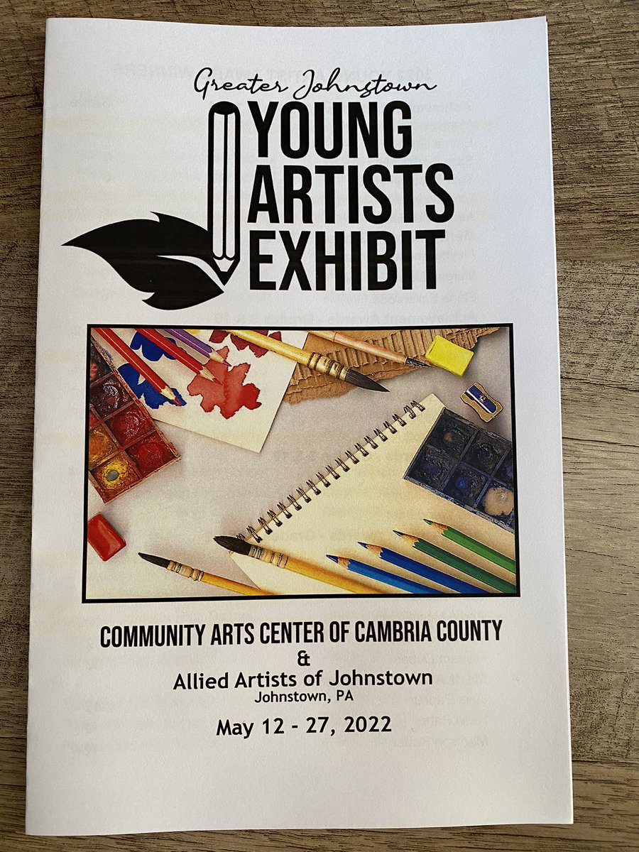 MrDummArt's tweet photo. Congratulations to all the student artists recognized at this evenings Greater Johnstown Young Artists Exhibit. Central Cambria was well represented again this year! #WeAreCC https://t.co/FU6ouUwLn9