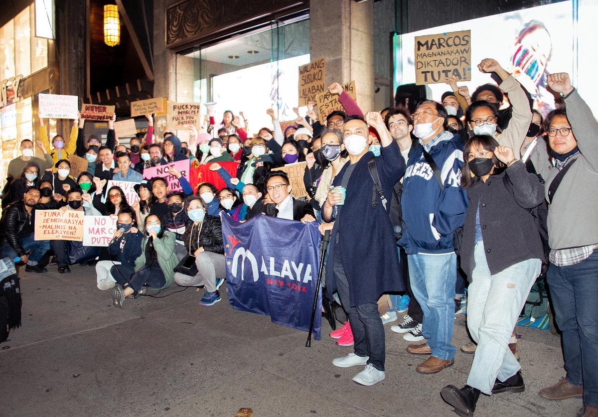 On the evening of 11 May, members of the Filipino community, including Anakbayan Queens, gathered at the Philippine consulate for a program to close out our Vigils for Democracy.