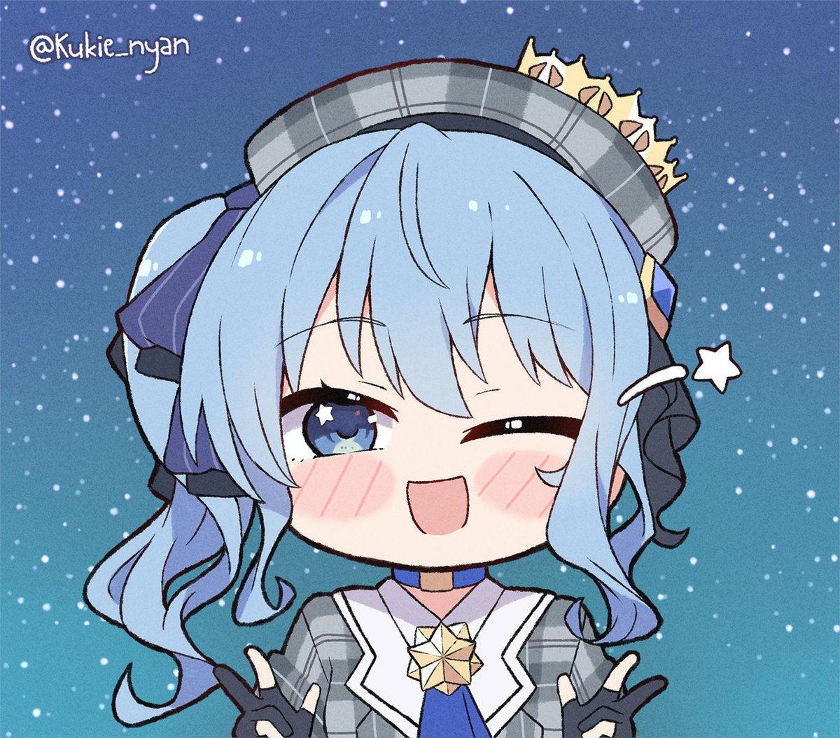 星街すいせい 「Wink~ #ほしまちぎゃらりー 」|Lily is Asleepのイラスト