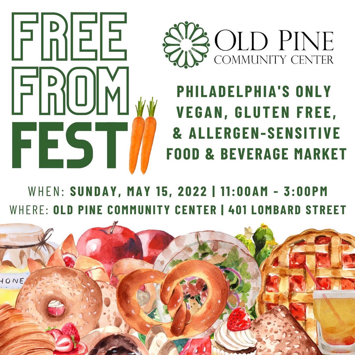 kadud's tweet photo. Free From Fest is happening this Sunday in Society Hill: 401 Lombard Street. Over 20 local food brands with gluten free + vegan options. #glutenfreephilly #veganphilly https://t.co/sV0aZJR0gu