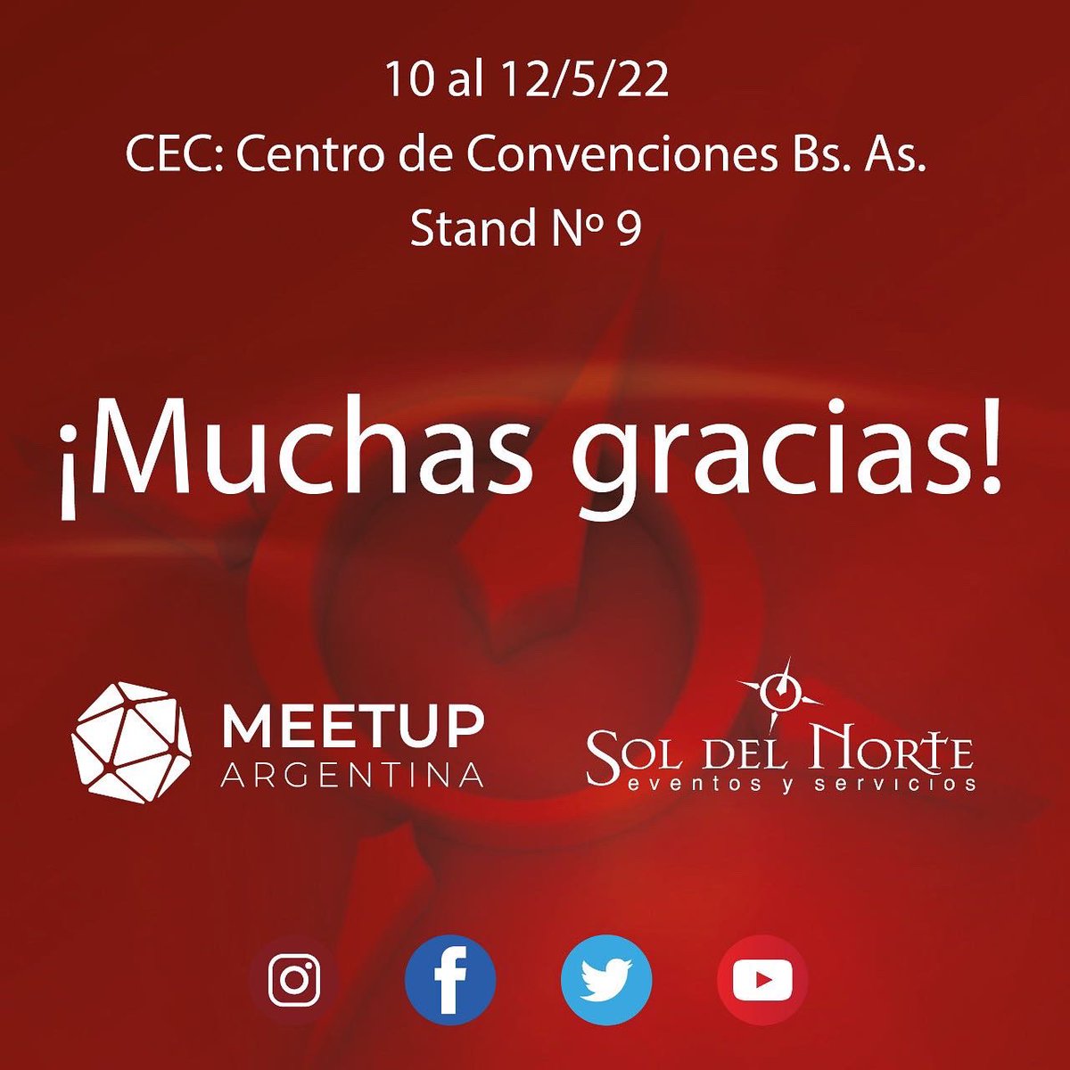 Muchas Gracias!! Junto al “EquipoPais del Turismo de Reuniones vivimos grandes momentos de trabajo y de hermosos reencuentros!! Un lujoooo!! Muchas gracias a todos!! 

<a href="/MeetUpARG/">Meet Up Argentina</a> <a href="/aoca_argentina/">AOCA</a> <a href="/SaltaVisit/">Visit Salta</a> <a href="/TurDepSalta/">Ministerio de Turismo y Deportes</a> <a href="/turismoSLA/">Turismo Salta Ciudad</a> <a href="/CEC_BsAs/">CEC BSAS</a> <a href="/EnTurBA/">Ente de Turismo BA</a> <a href="/TurDepAR/">Ministerio de Turismo y Deportes</a> <a href="/visitargentina/">Visit Argentina</a>