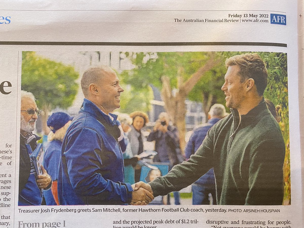 Goldenjocks's tweet image. AFR know something @HawthornFC ? #former #itsAmess