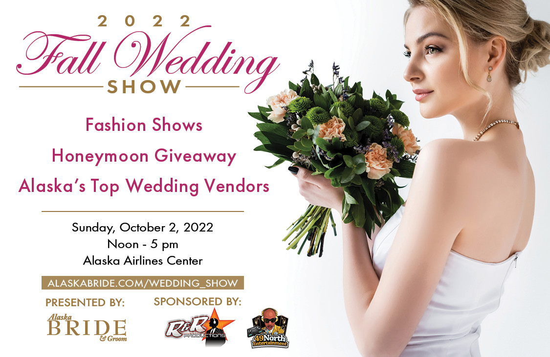 AlaskaBride's tweet photo. We are looking forward to the Fall Wedding Show! 
Learn more at https://t.co/ZkGQs3n63v https://t.co/uRzsaAEelI