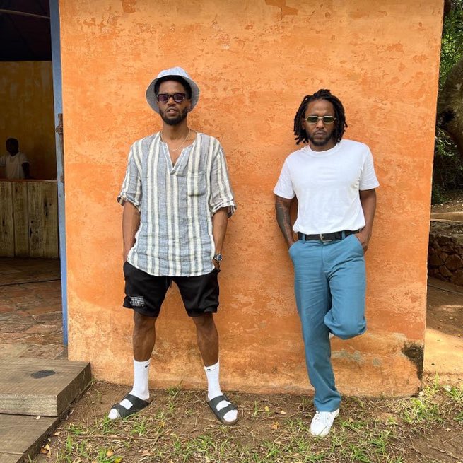 ComplexMusic's tweet photo. Big Steppers 🇬🇭

@kendricklamar 🤝 @davefree https://t.co/KkkyQlnCSw