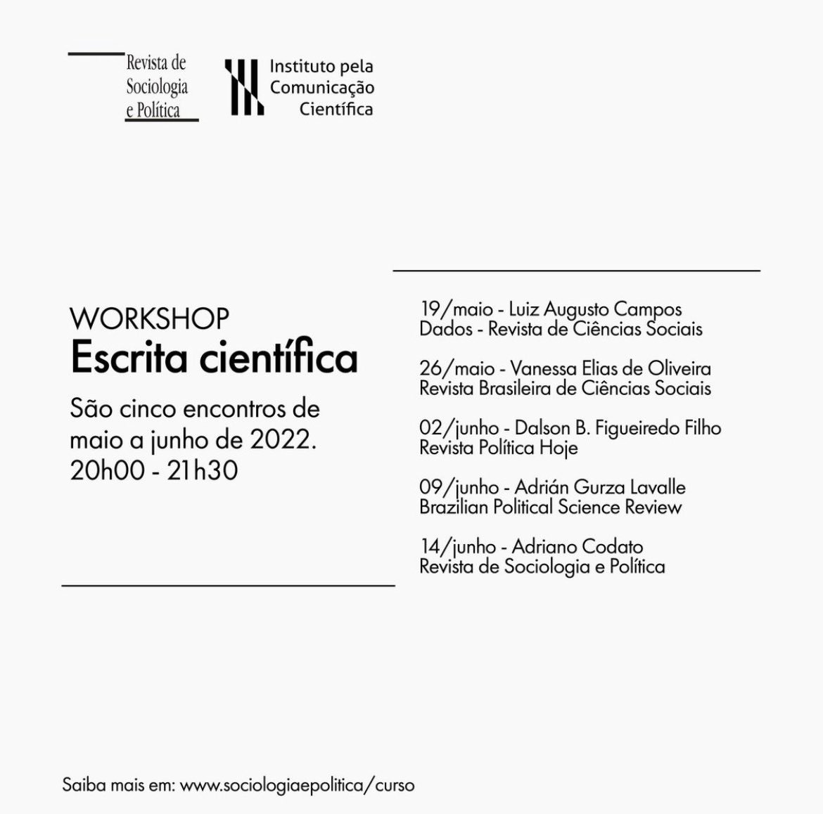 DalsonFigueired's tweet image. Pessoal,

vou sortear 2 livros de Métodos Quantitativos em Ciência Política para quem RETUITAR nosso Workshop de Escrita Científica.

@sociopol 
@luizaugustocam 
@VanessaEliasde1 
@politicaufpe 
@metodosempauta 
@felipnunes 
@rstats4ds 
@AgenciaFAPESP 

sociologiaepolitica.com.br/curso