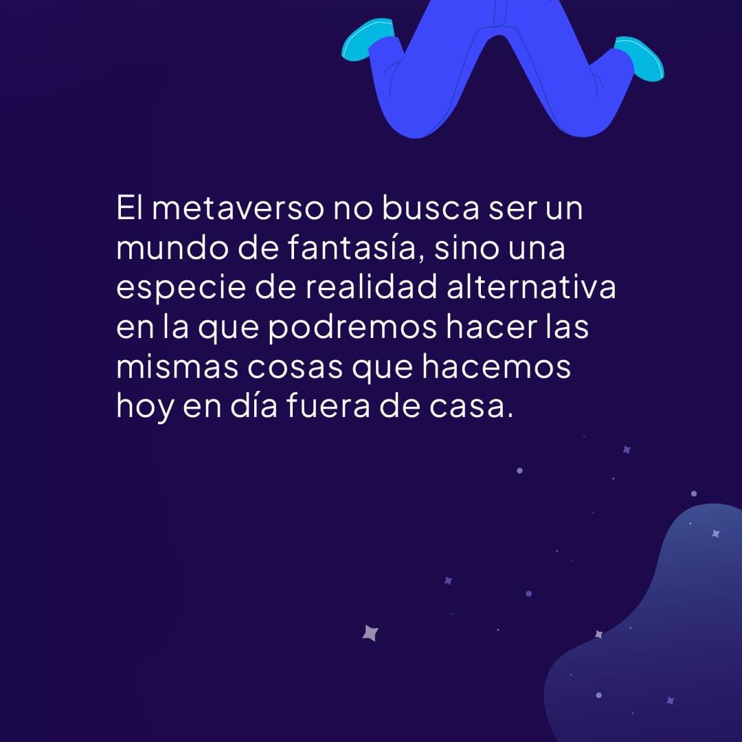 CANACINTRAMex's tweet image. ¡Conoce más del mundo virtual! #Metarverso 

🌐 ¿𝗤𝘂𝗲́ 𝗲𝘀 𝗹𝗮 𝗪𝗲𝗯 𝟯.𝟬? 𝘖𝘱𝘰𝘳𝘵𝘶𝘯𝘪𝘥𝘢𝘥𝘦𝘴 𝘱𝘢𝘳𝘢 𝘭𝘢𝘴 𝘦𝘮𝘱𝘳𝘦𝘴𝘢𝘴 𝘦𝘯 𝘦𝘭 𝘔𝘦𝘵𝘢𝘷𝘦𝘳𝘴𝘰 𝘺 𝘏𝘦𝘢𝘭𝘵𝘩𝘛𝘦𝘤𝘩
🗓️ 23 de mayo
🔃 18:00 hrs.
📲 bit.ly/MetaversoHealt…

#FutureTalks #VisiónDeFuturo