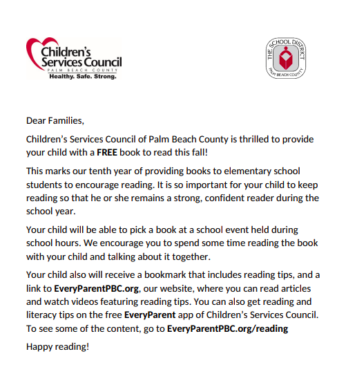PahokeeELibrary's tweet image. Thank you to the PBC Children's Services Council (@cscpbc) for donating free books & bookmarks to help continue growing our STAR @PahokeeEL_Stars Readers!
📚read,eRead,READ
@LibraryCurrent @emapbc @ssunshne
@GladesRegion @Lawandae3
#LoveMyLibraryPBCSD