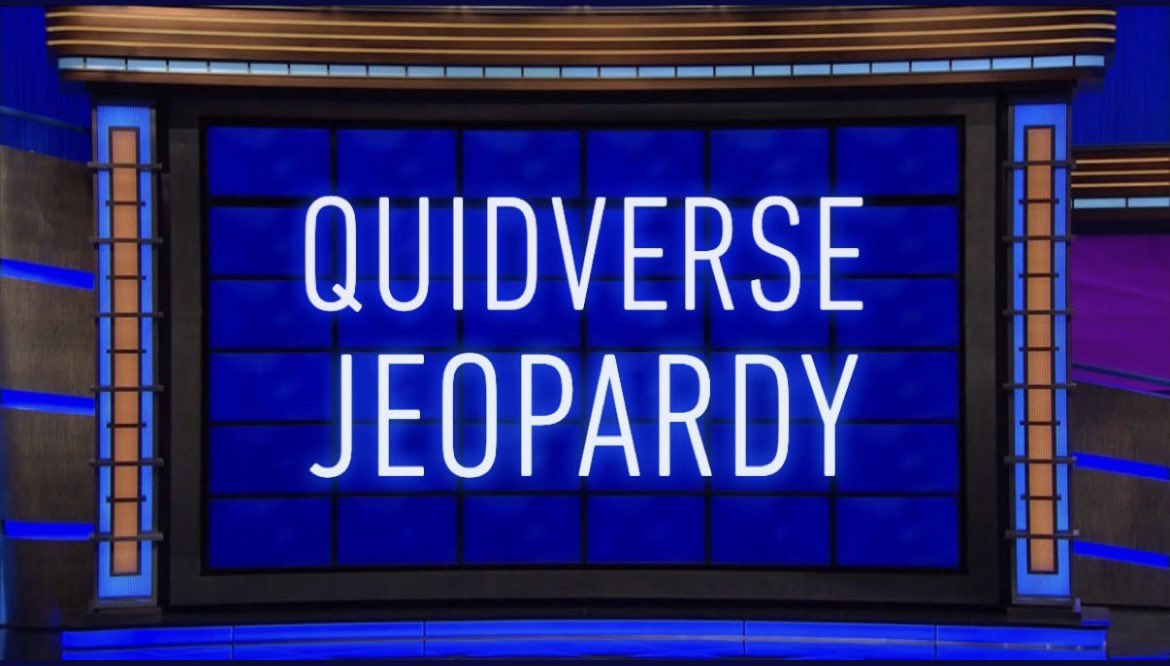 Don’t forget about #Quidverse Game night coming up at 8pm EST!!💨Join us for games, a great time, and a chance at a #CryptoGiveaway!!💰 Join our #Discord, click on our game night channel, and come try your luck at Jeopardy!! Discord Link >> discord.gg/quidika #Crypto #ETH