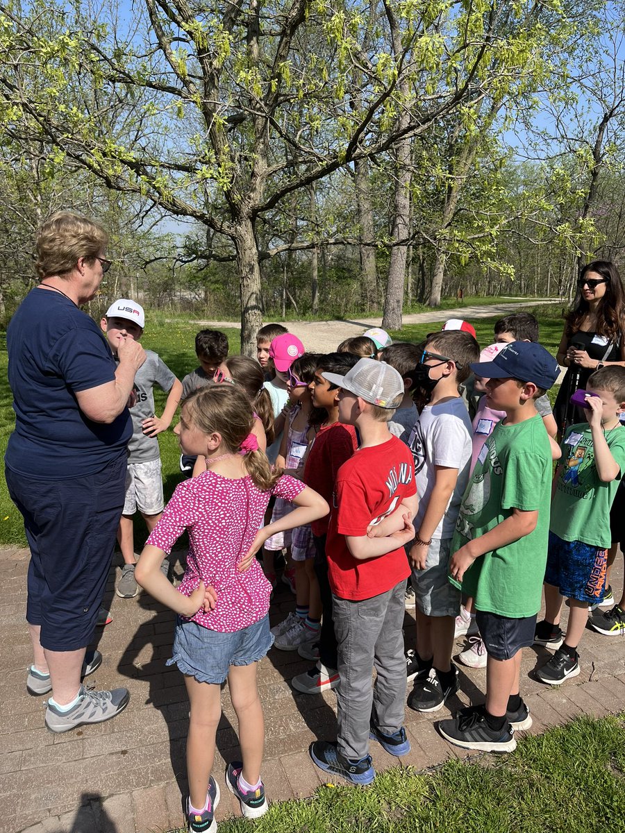 We had a great time at The Grove today! We enjoyed hearing all about Glenview over time. #WeAreD34 #LyonLearners