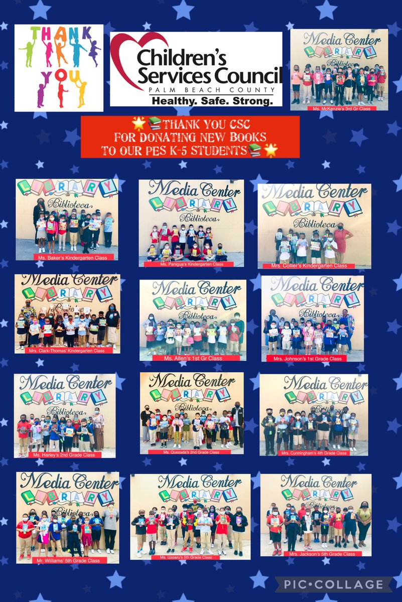 PahokeeELibrary's tweet image. Thank you to the PBC Children's Services Council (@cscpbc) for donating free books & bookmarks to help continue growing our STAR @PahokeeEL_Stars Readers!
📚read,eRead,READ
@LibraryCurrent @emapbc @ssunshne
@GladesRegion @Lawandae3
#LoveMyLibraryPBCSD
