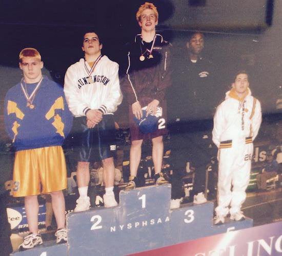 RobertJ64546763's tweet photo. Yep, that’s Matt Riddle who had a couple of wrestling wins over Jon Jones. Weed beats steroids. https://t.co/ei2bS4l9iA