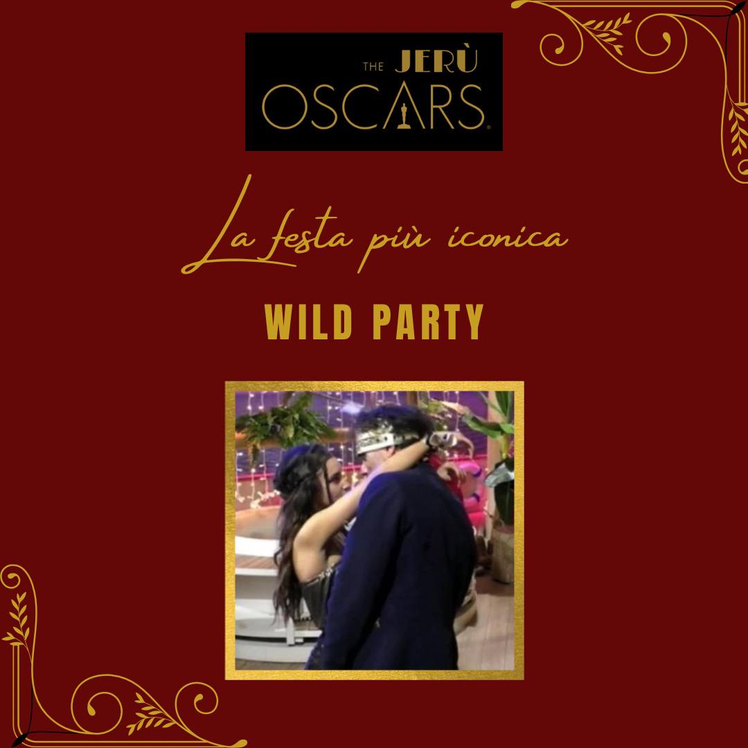 jeruchella's tweet photo. La festa più iconica: "WILD PARTY"❤️‍🔥💃🏻

#jeruoscars #jeruchella #jerù https://t.co/aXK9CeqWeE