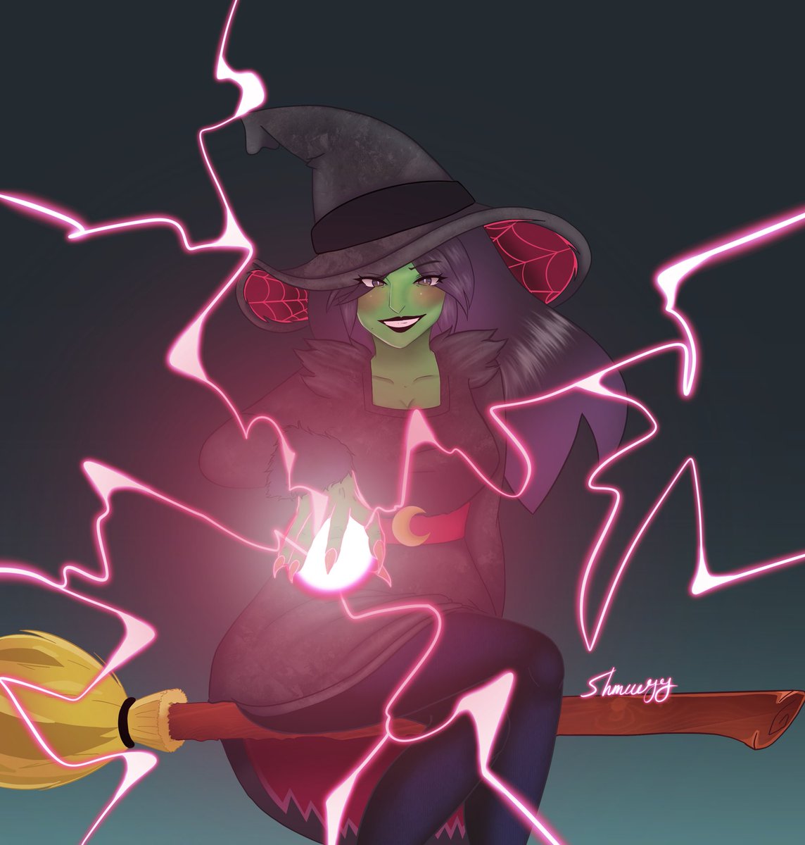 Shmewyy's tweet image. Artwork done by me of course
#digitalart #art #Procreate #witch #artist   #traitorsinsalem