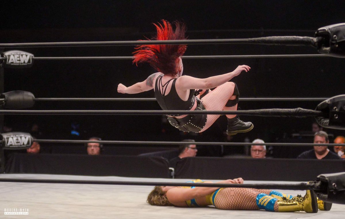 _ModernMyth_'s tweet photo. Since everyone is digging the @abadon_AEW shots here are a few others... #DeathClub #GraveRobbingUSA #ModernMythPhotography https://t.co/9m8p0fPfhL