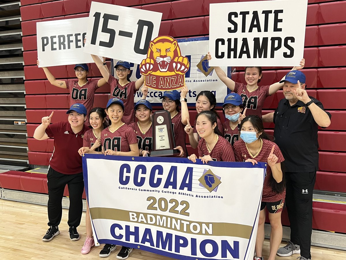 That CHAMPION feeling! #perfect #LionPride <a href="/deanza_college/">De Anza College</a> <a href="/DeAnzaAthletics/">De Anza Athletics</a> @CCCAASports <a href="/CoastConferenc1/">Coast Conference</a>