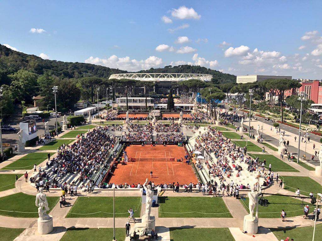 The Pietrangeli court at the Italian Open is known as one of the most  beautiful courts in the world. It is named after Italy's Nicola Pietrangeli.  He is a 2-time French Open
